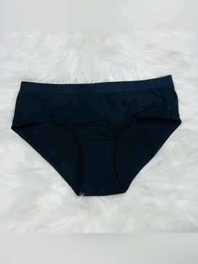 aerie Black Period Underwear Panty with Smooth Waistband